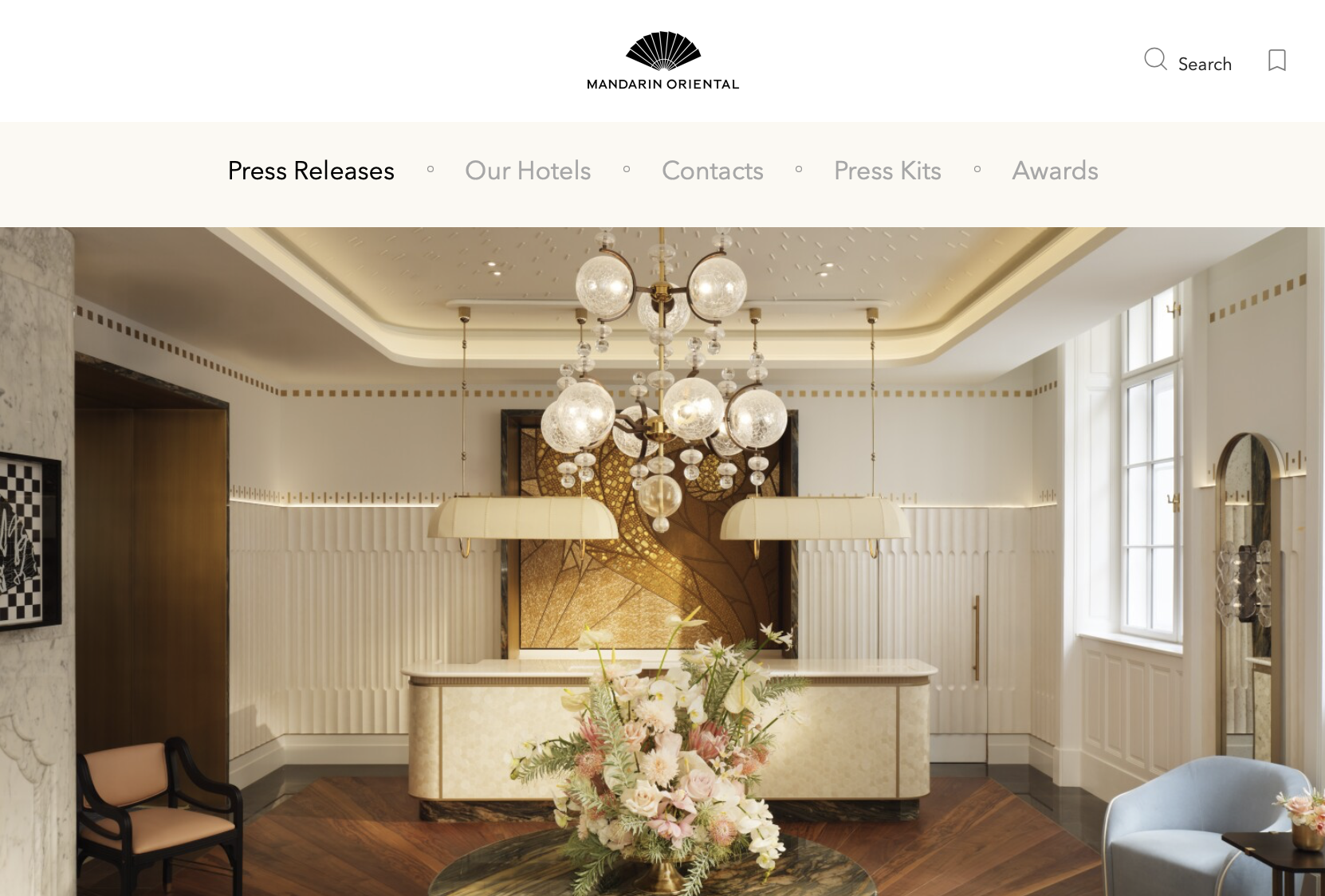 Mandarin Oriental, Vienna Is Now Open